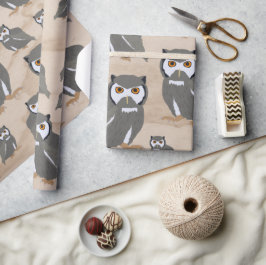 Schälmuster und rustikales Holz Geschenkpapier