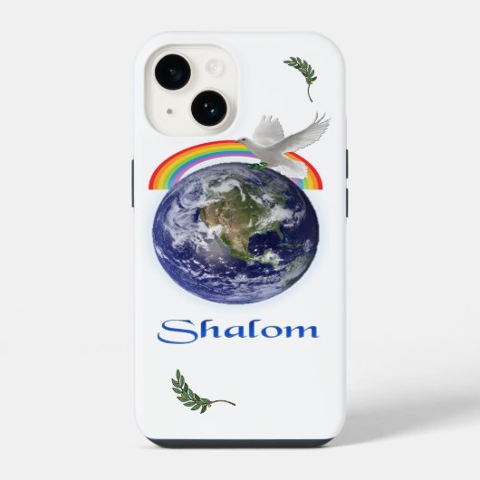 Schalom iPhone Hülle (Rückseite)