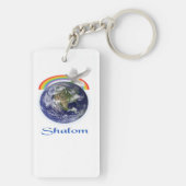 Schalom Schlüsselanhänger (Rückseite)