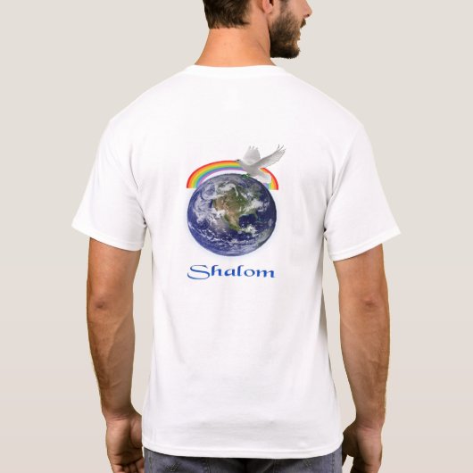 Schalom T-Shirt (Rückseite)
