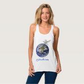 Schalom Tank Top (Vorderseite Vollansicht)