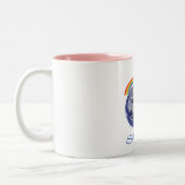Schalom Zweifarbige Tasse (Links)