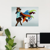 Schals Poster (Heimbüro)