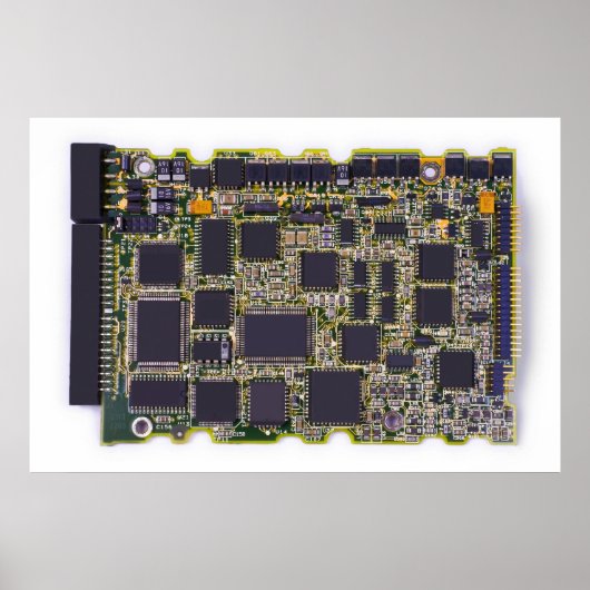 Schaltbrett Poster (Vorne)