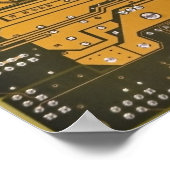 Schaltbrett Poster (Ecke)