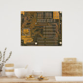 Schaltbrett Poster (Küche)