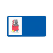 SCHALTEN ADRESSAUFKLEBER (Vorne)