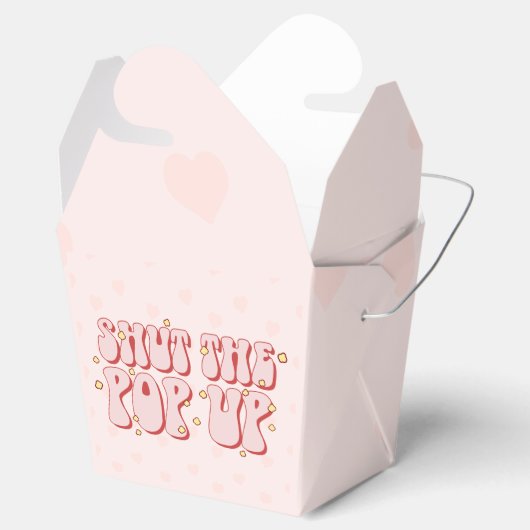 Schalten Sie das Feld Pop Up Gevor aus. Geschenkschachtel (Geöffnet)