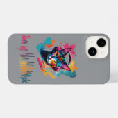 Schalten Sie das meowsic - beste Katzenmusik farbe iPhone Hülle (Rückseite (Horizontal))