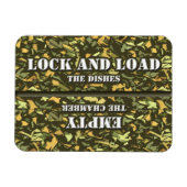 Schalten Sie den Camouflage-Geschirrspüler ein. Magnet (Horizontal)