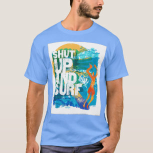 Schalten Sie den farbenfrohen Holzblock aus und su T-Shirt