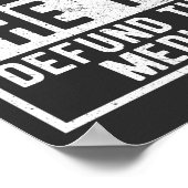 Schalten Sie den Fernseher aus, der die Medien- un Poster (Ecke)