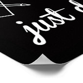 Schalten Sie den Test aus Poster (Ecke)