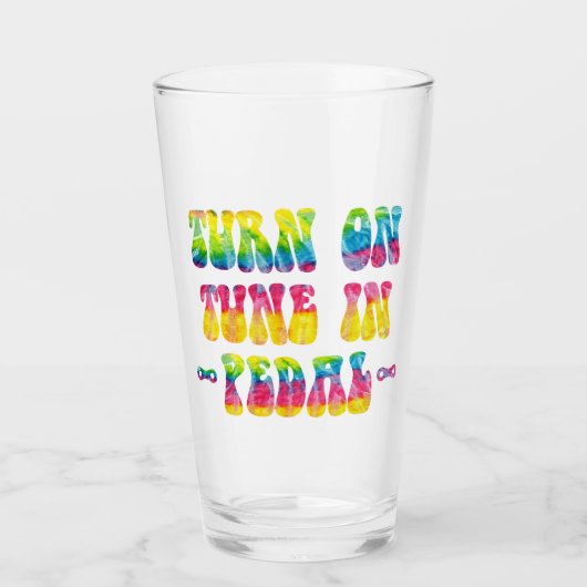 Schalten Sie den Tunnel in Pedal Ihr Bike ein Glas (Vorderseite)