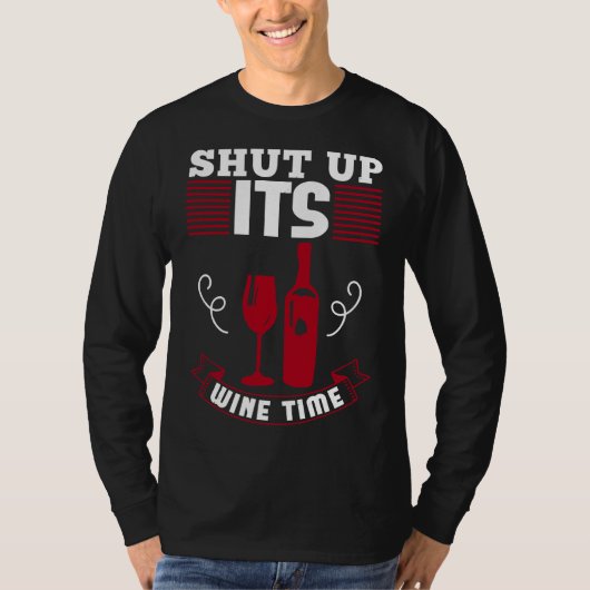 Schalten Sie den Wein in der Liebe aus T-Shirt (Vorderseite)