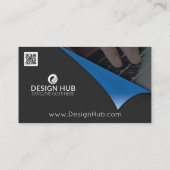 Schalten Sie die berufliche Visitenkarte für den S (Rückseite)