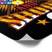 Schalten Sie die Billard-Billard für den Pool aus Poster (Ecke)