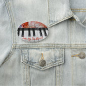 Schalten Sie die Musik ein Namensschild (Beispiel)