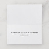 Schalten Sie die Musik ein Platzkarte (Innenseite Aufgefaltet)