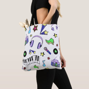 Schalten Sie die Musik hoch Tasche