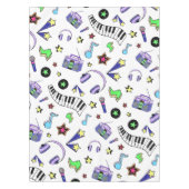 Schalten Sie die Musik hoch Tischdecke (Vorderseite)