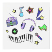 Schalten Sie die Musik hoch Würfel (Vorderseite)