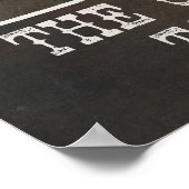 Schalten Sie Ihre Arme ein Poster (Ecke)