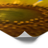 Schalten Sie mit Sonnenblumen unser Gesicht zum Zi Poster (Ecke)