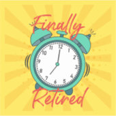 Schalten Sie schließlich den Wecker aus, Aufkleber (Vorderseite)