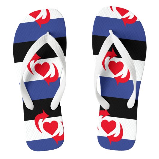 Schalten Sie Stolz Badesandalen (Fußbett)