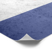 SCHALTEN SIE STOLZ-FLAGGE POSTER (Ecke)
