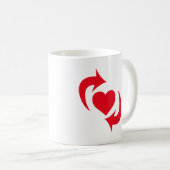 Schalten Sie Stolz Kaffeetasse (VorderseiteRechts)