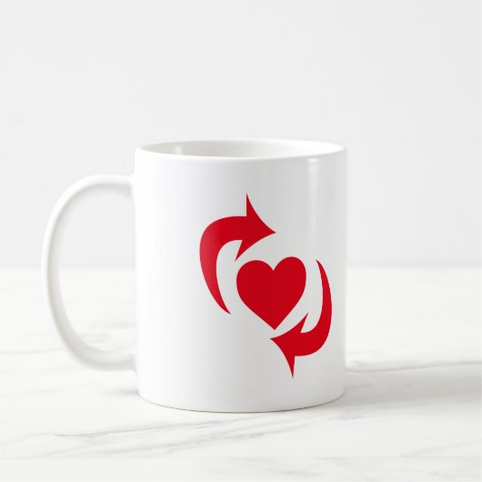 Schalten Sie Stolz Kaffeetasse (Links)