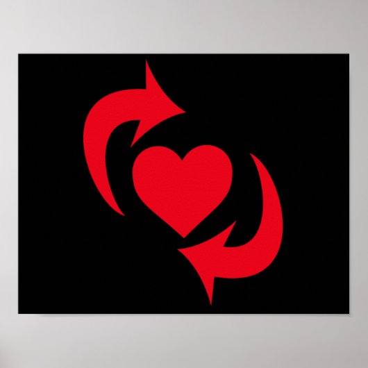 Schalten Sie Stolz Poster (Vorne)