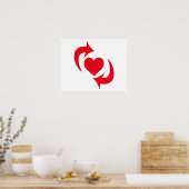 Schalten Sie Stolz Poster (Küche)