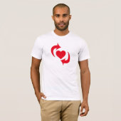 Schalten Sie Stolz T-Shirt (Vorne ganz)