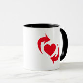 Schalten Sie Stolz Tasse (VorderseiteRechts)