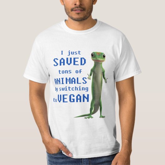 Schalten Sie zu veganem T-Shirt (Vorderseite)