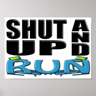 SCHALTEN UND LAUFEN (Treadmill) Poster