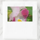 SCHALTER FÜR DEN TOCHTERTAG RECHTECKIGER AUFKLEBER (Tasche)