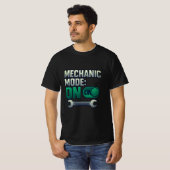 Schalter für Mechanik Ein T - Shirt (Vorne ganz)