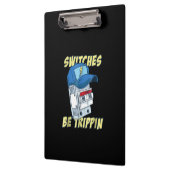 Schalter sind Trippin Elektro Männer Funny Klemmbrett (Links)
