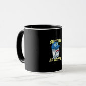 Schalter sind Trippin Elektro Männer Funny Tasse (Vorderseite Links)