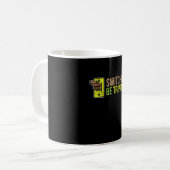 Schalter werden Trippin Funny Electrician Geschenk Kaffeetasse (Vorderseite Links)