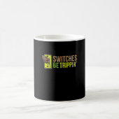 Schalter werden Trippin Funny Electrician Geschenk Kaffeetasse (Mittel)