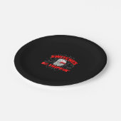 Schalter werden Trippin Funny Electrician Geschenk Pappteller (Schrägansicht)