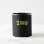 Schalter werden Trippin Funny Electrician Geschenk Tasse (Zentrum)
