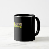 Schalter werden Trippin Funny Electrician Geschenk Tasse (VorderseiteRechts)
