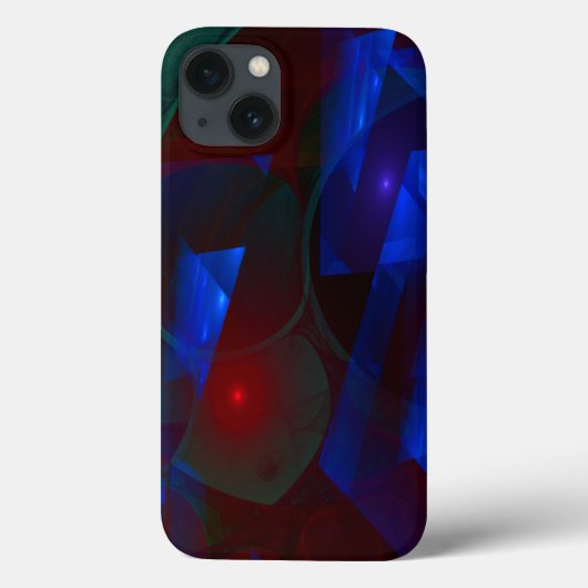 Schaltet das 3D-Flame-Fraktal aus Case-Mate iPhone Hülle (Rückseite)