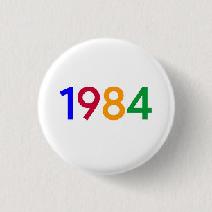 Schaltfläche 1984 - Rücken Button